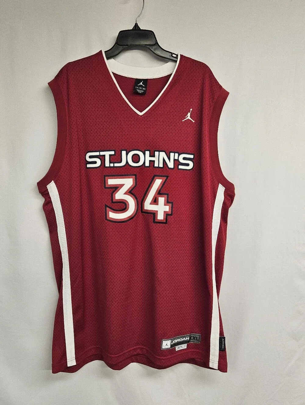 St. John’s Red Storm Jordan brand Basketball Jersey NCAA men's XXL # 34